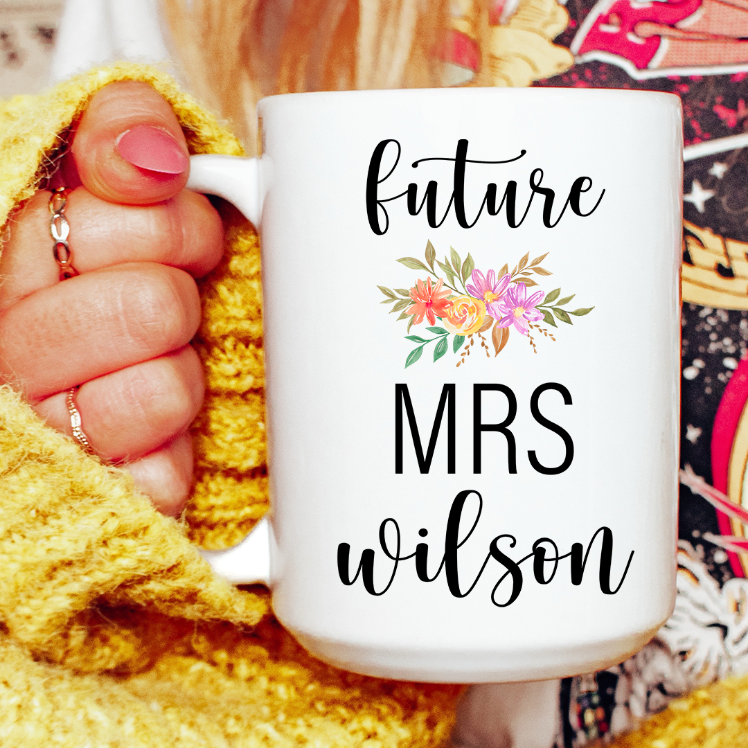 Personalized Future Mrs Mug