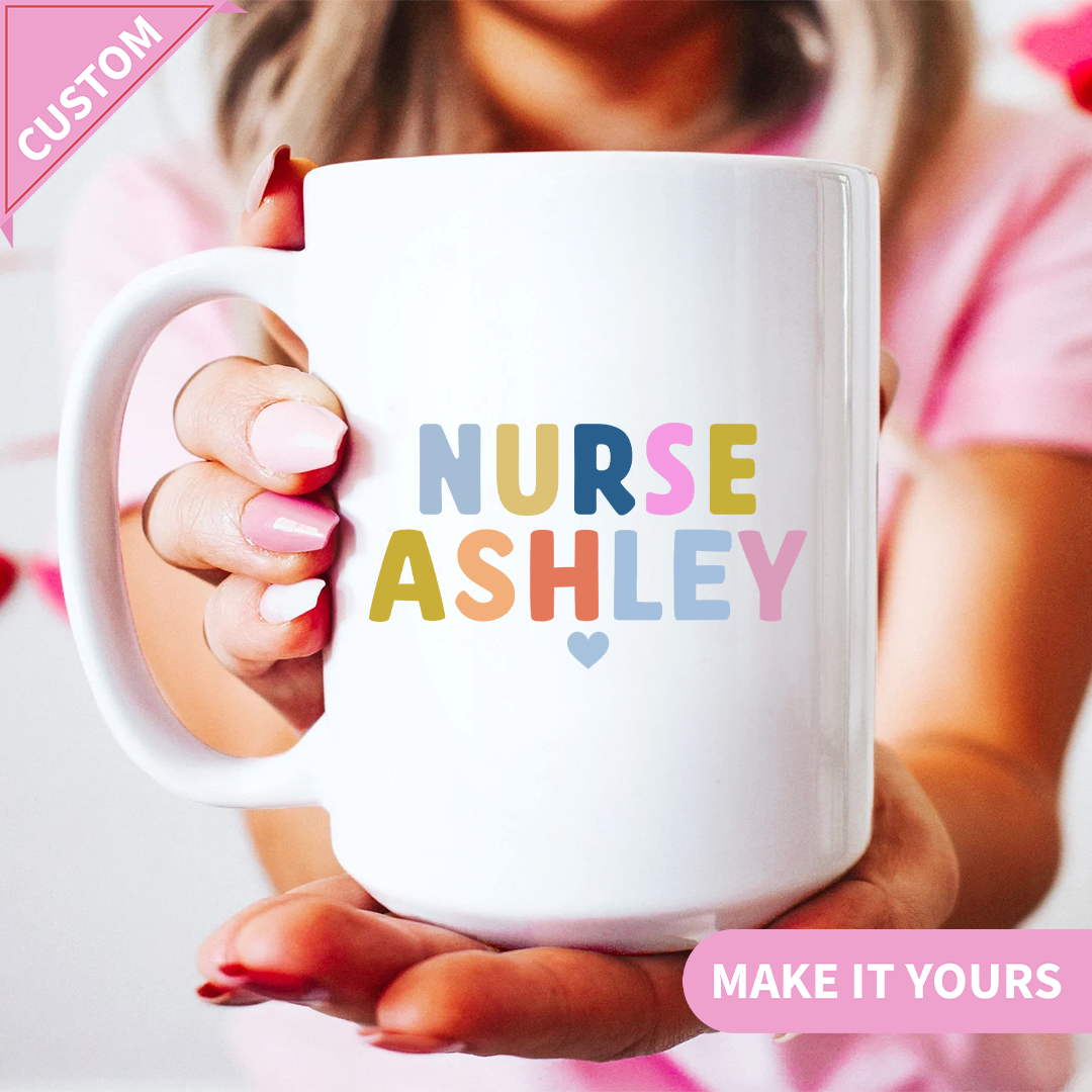 Personalized Nurse Mug