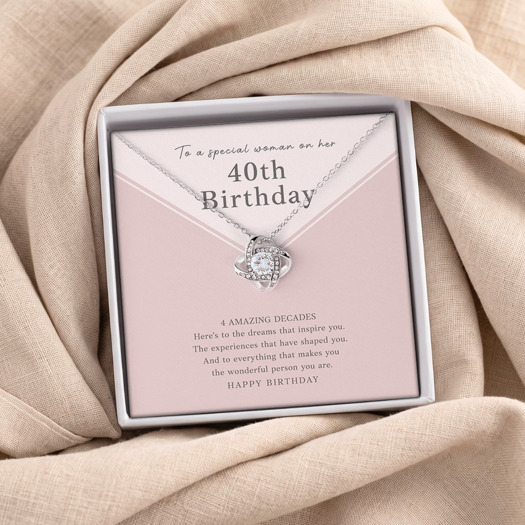 On Her 40th Birthday Jewelry