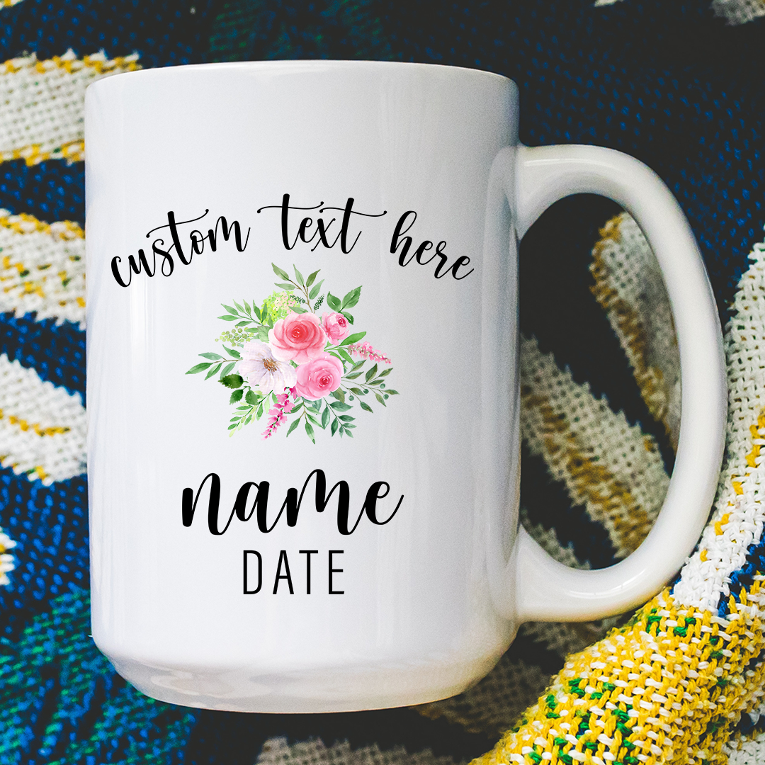 Personalized Bridesmaid Mugs