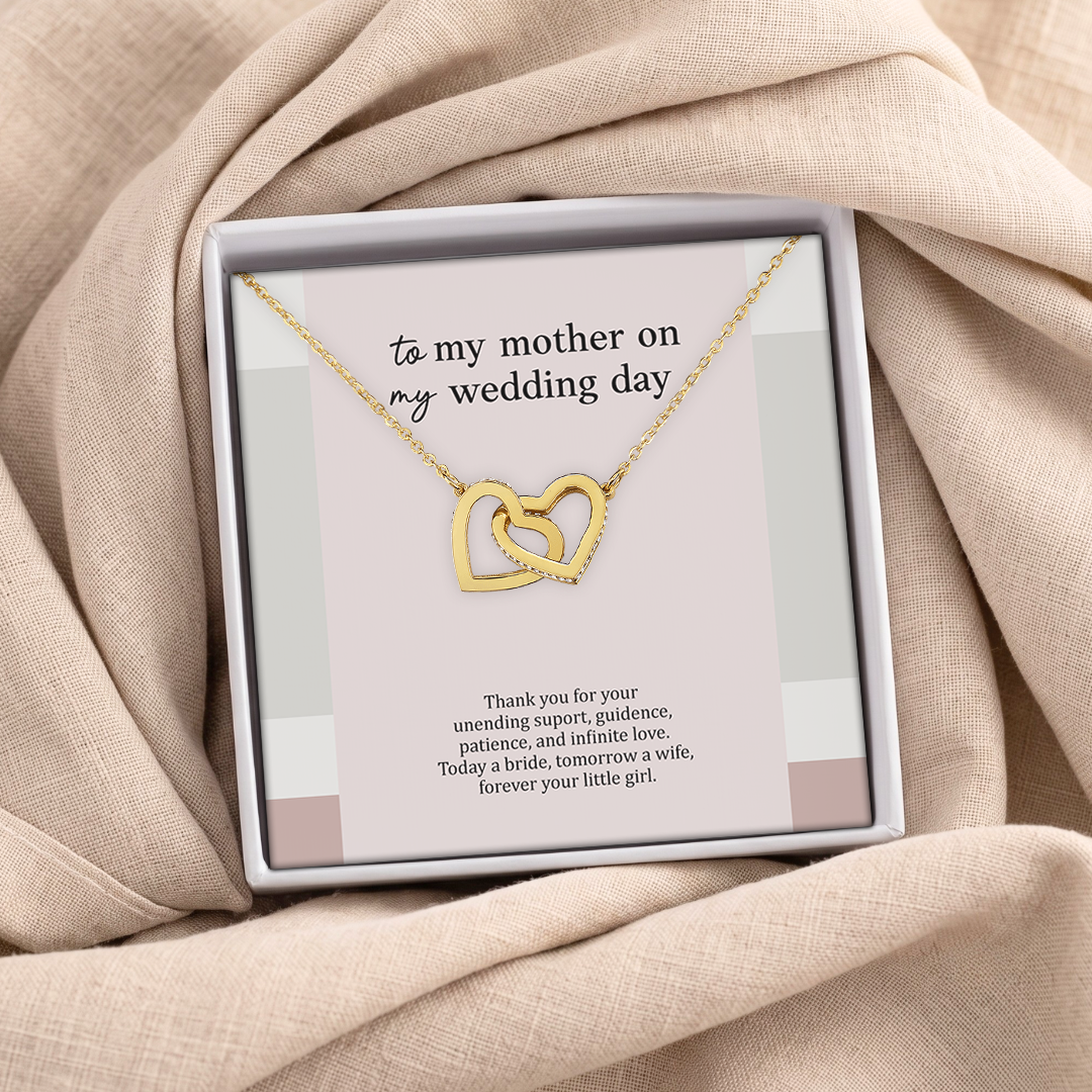 To My Mother On My Wedding Jewelry