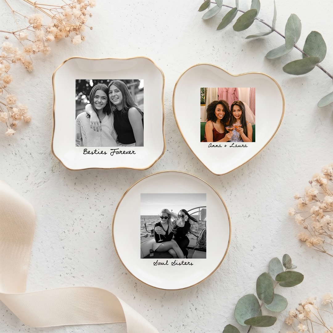 Personalized Besties Forever Dish
