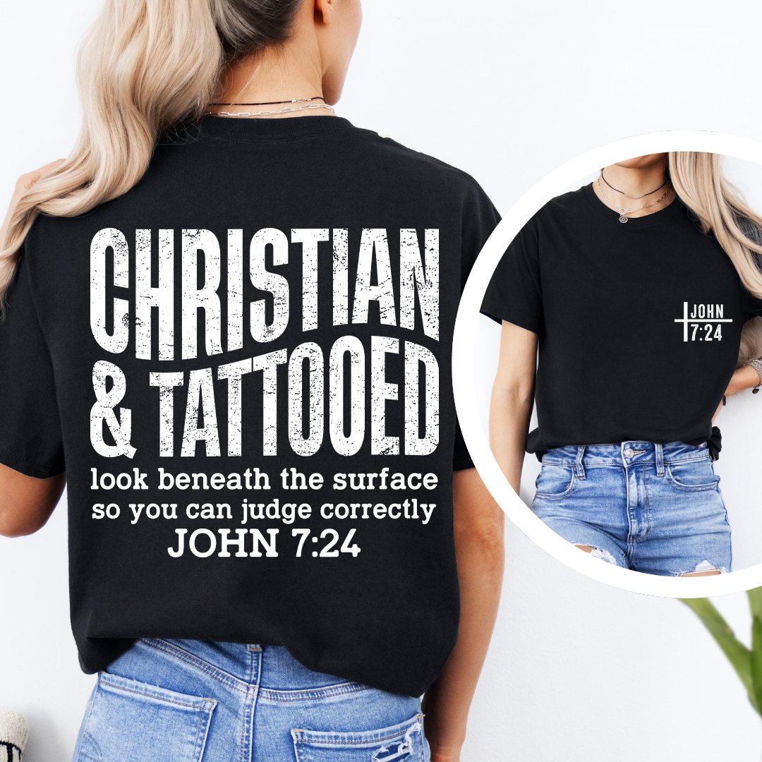 Christian & Tattooed Look Beneath The Surface Tee