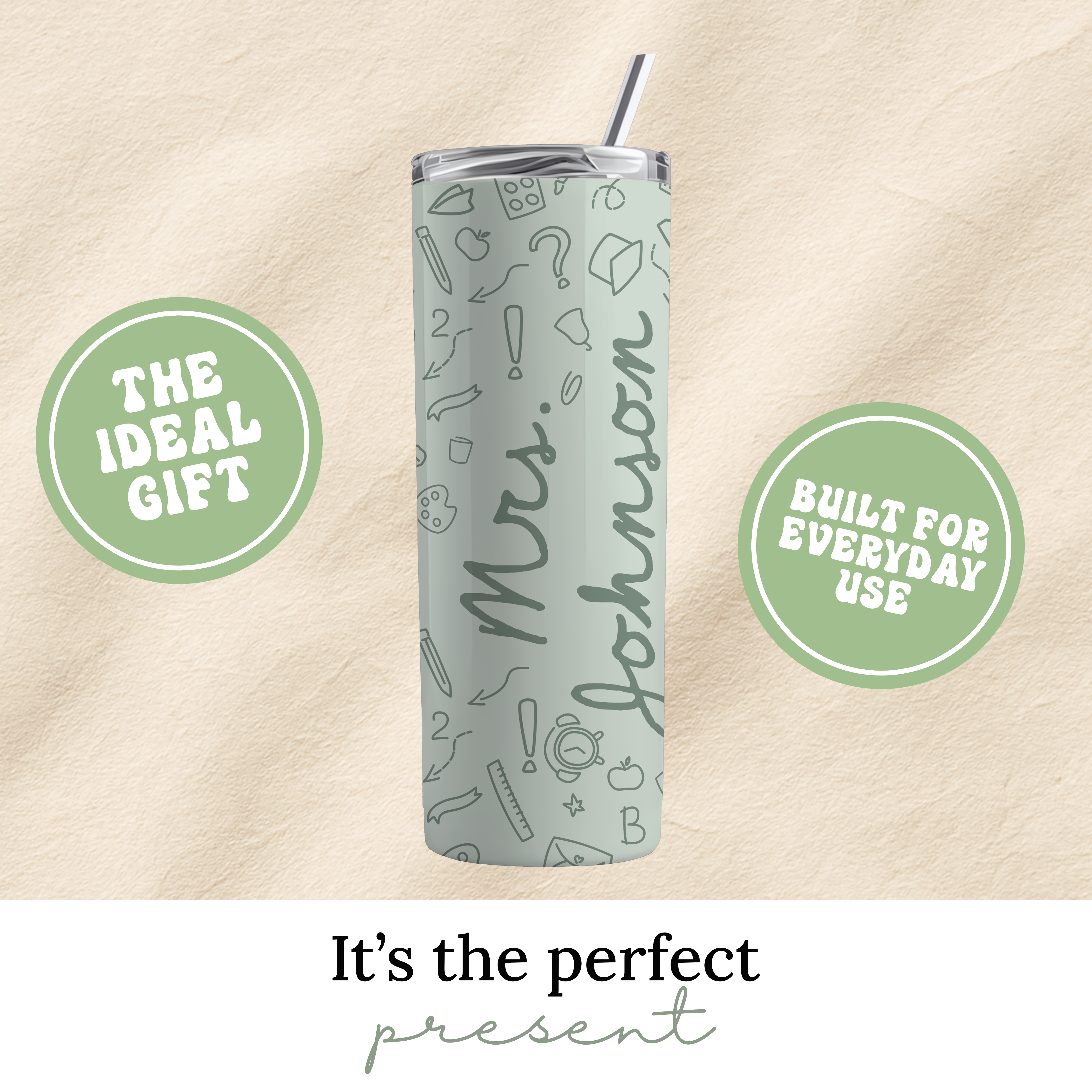 Personalized Teacher Tumbler