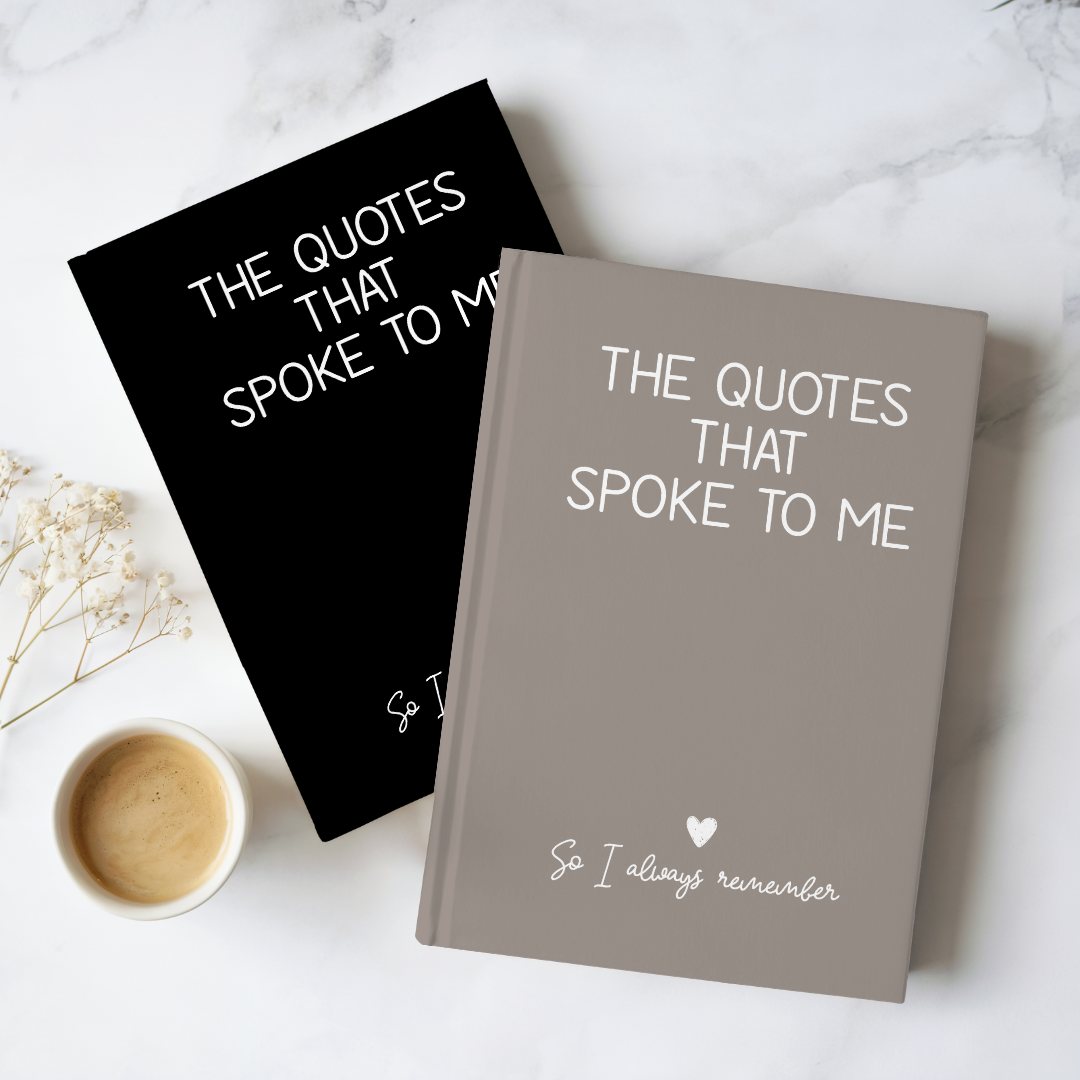 Personalized Quote Collection Journal