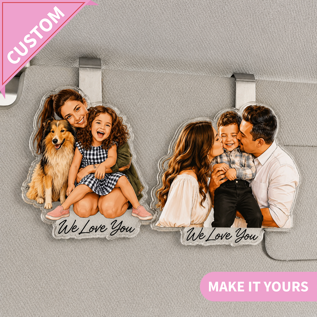 Personalized Fathers Day Gifts For Dad Car Visor