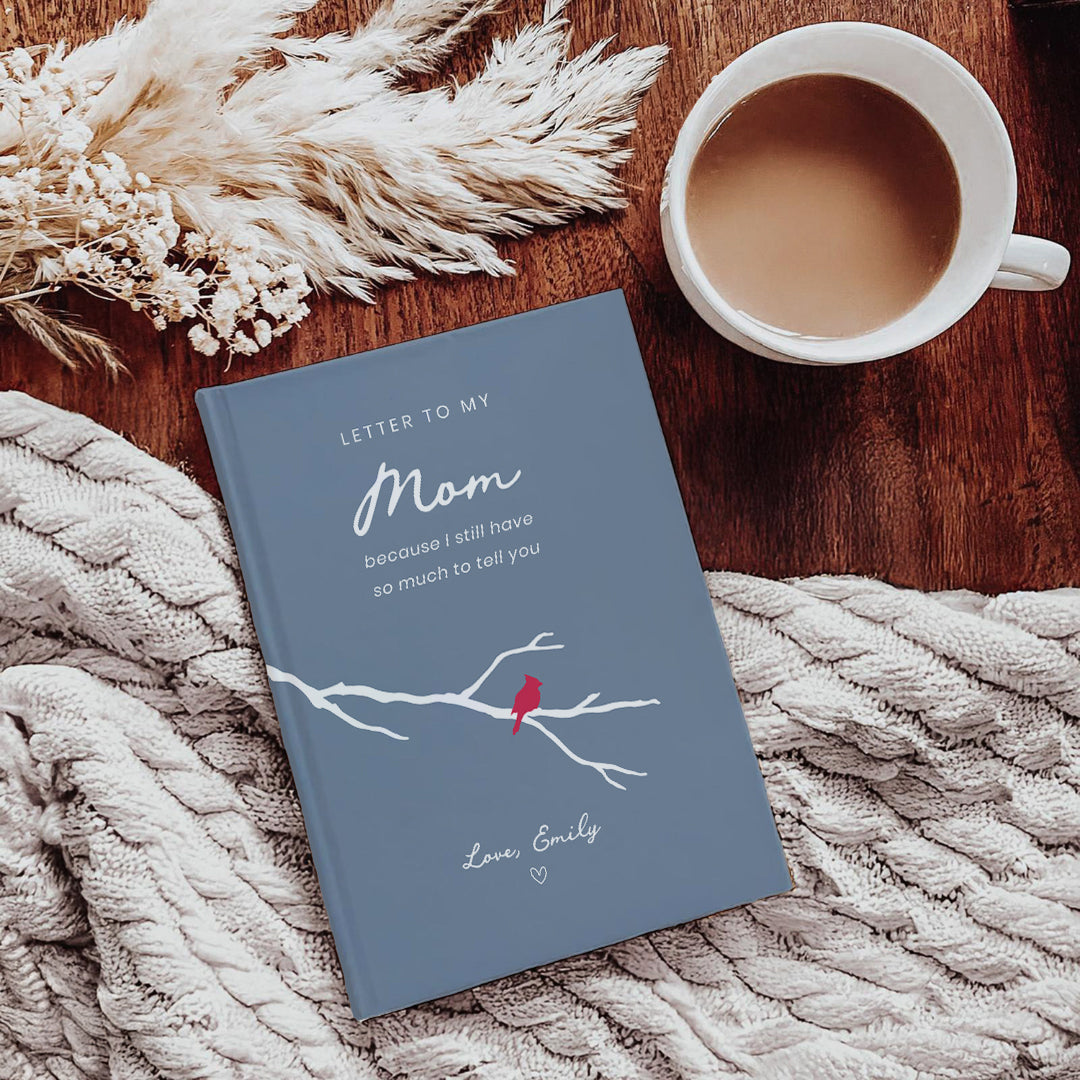 Personalisiertes Trauertagebuch mit Briefen an meine Mutter