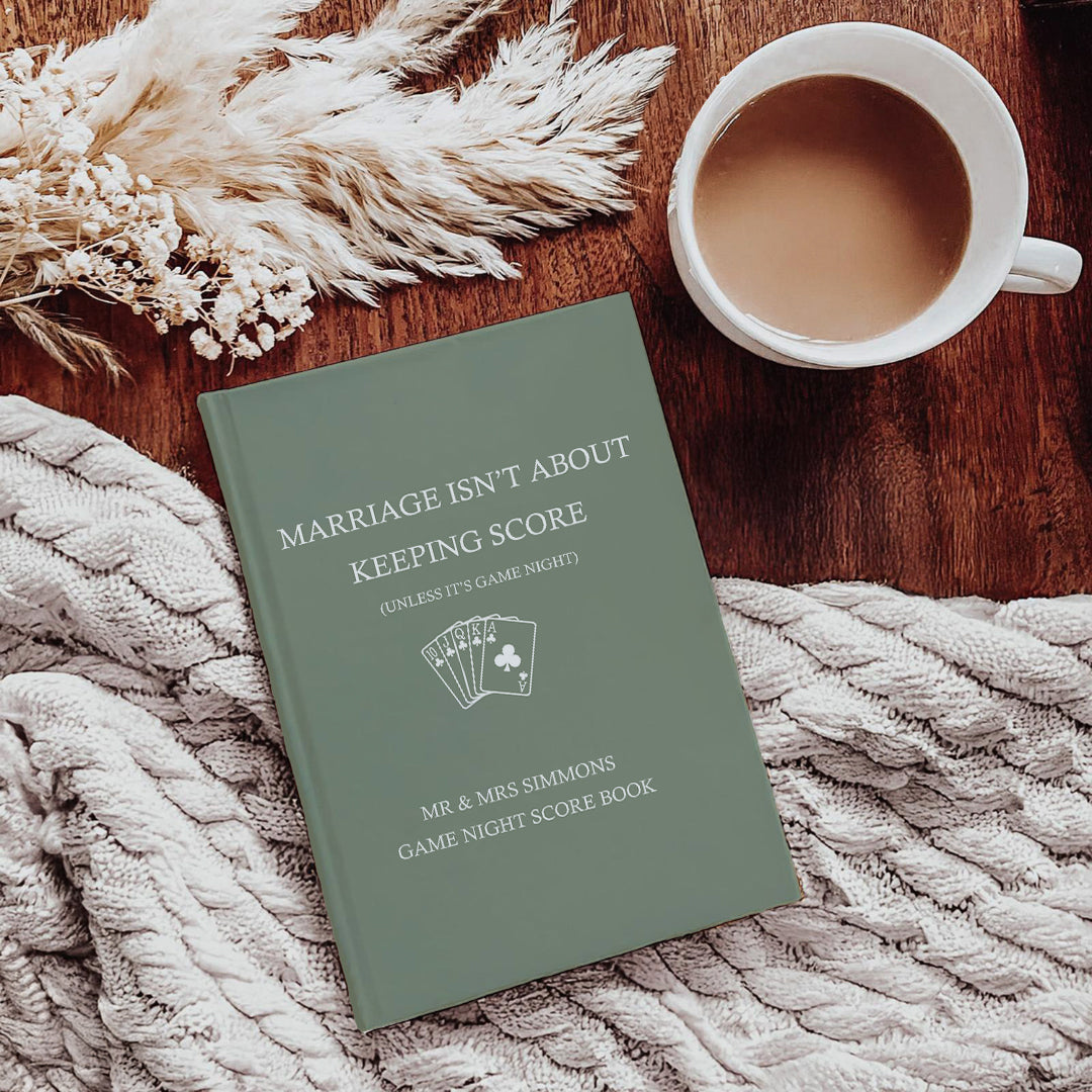 Journal personnalisé « Le mariage n’est pas une compétition »