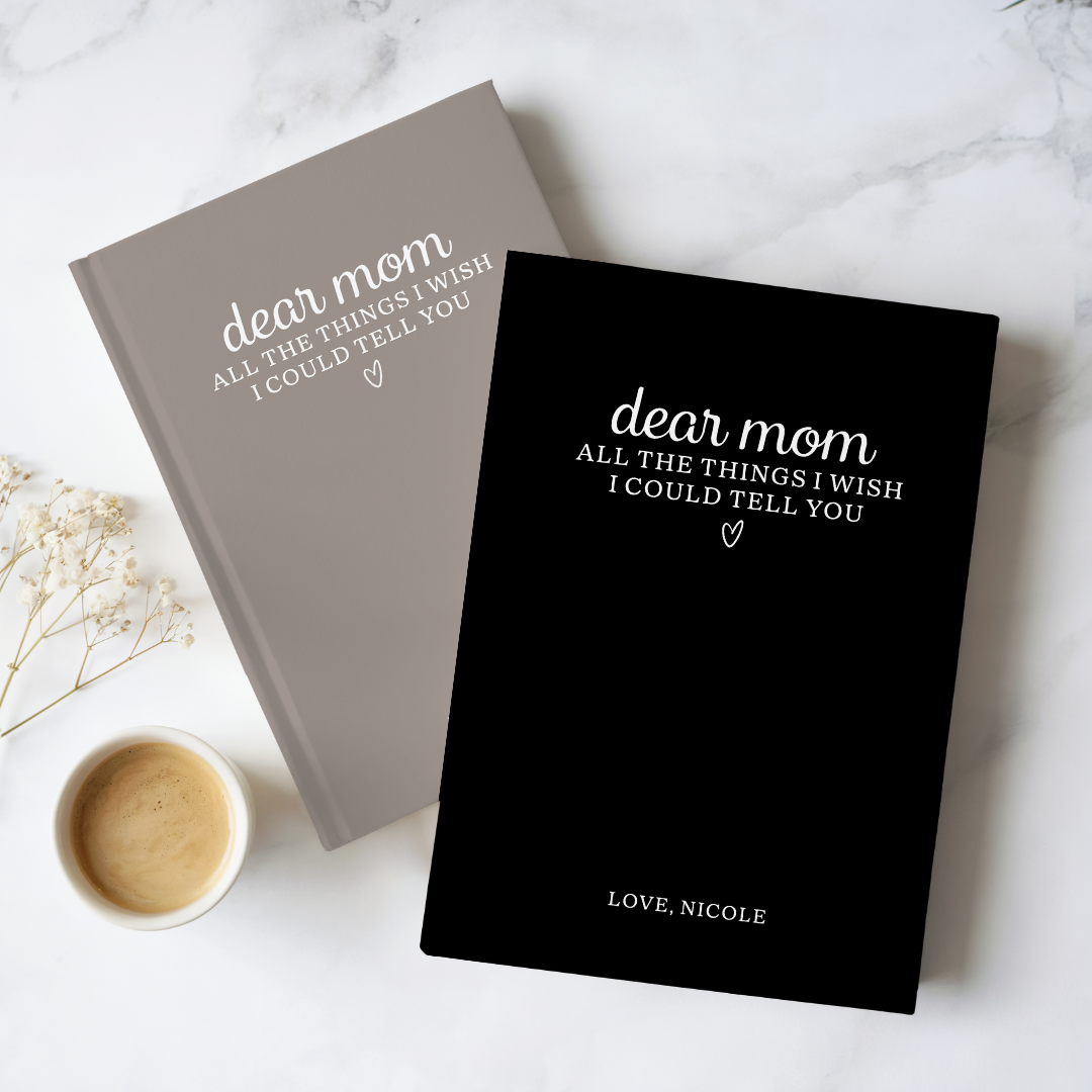 Personalized Dear Mom Memorial Journal