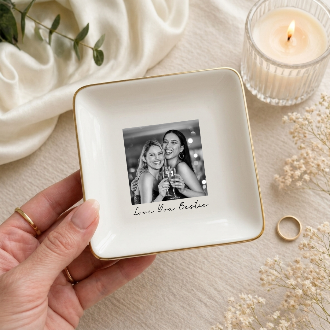 Personalised Photo Ring Dish