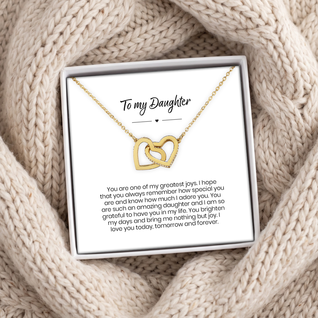 To My Daughter Necklace