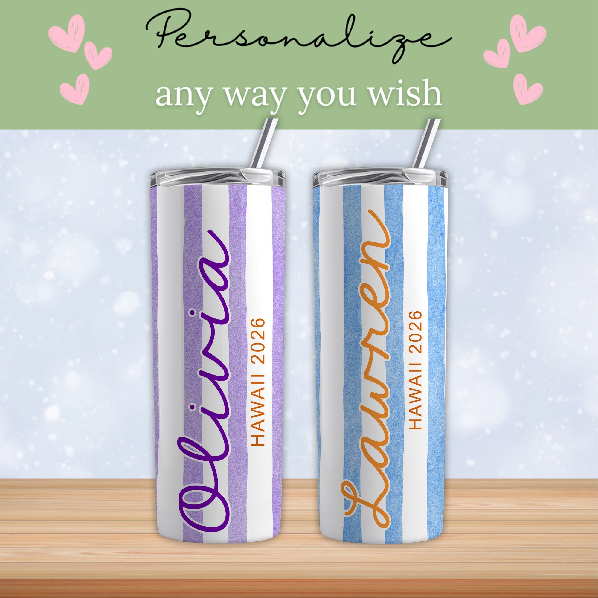 Personalisierter Reisebecher