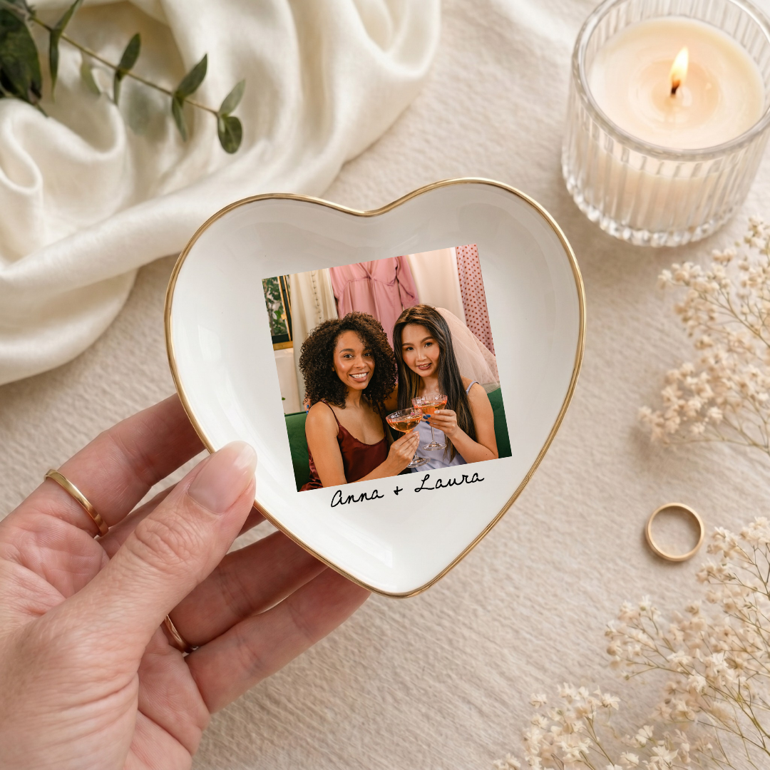 Personalized Besties Forever Dish