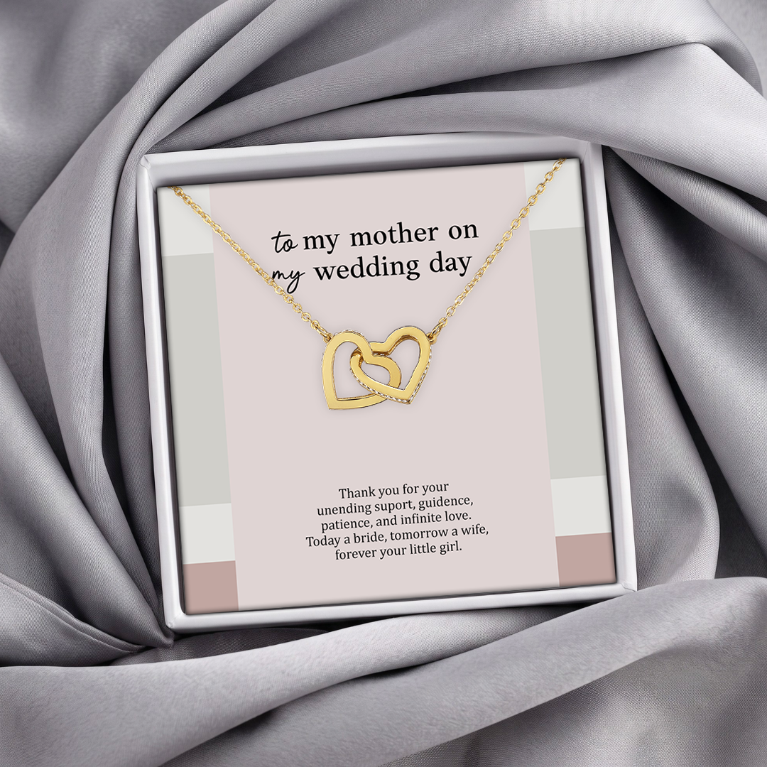 To My Mother On My Wedding Jewelry