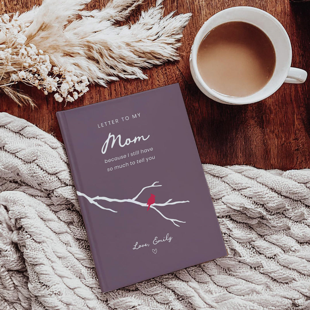 Personalisiertes Trauertagebuch mit Briefen an meine Mutter
