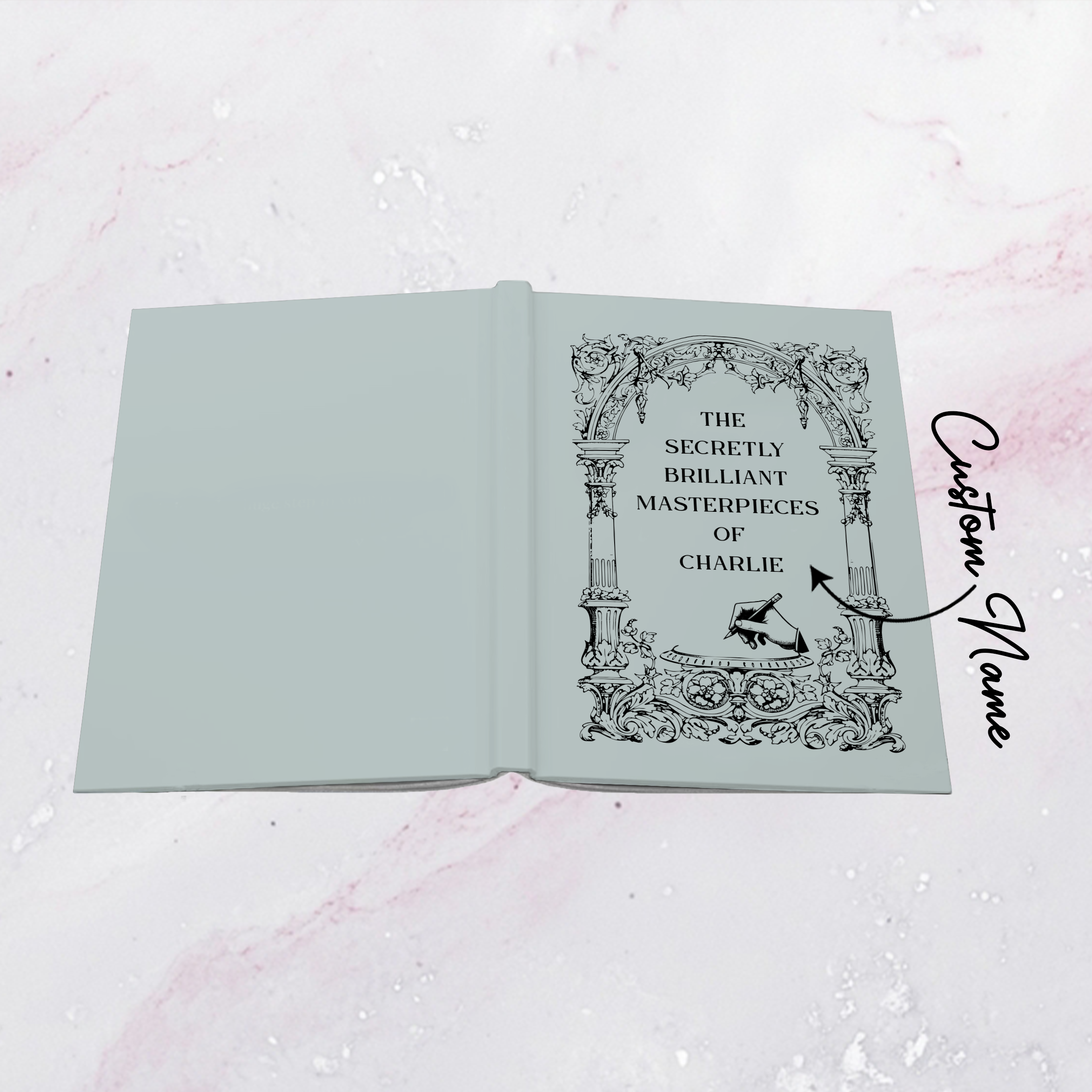 Personalized The Secretly Brilliant Masterpieces Name Journal