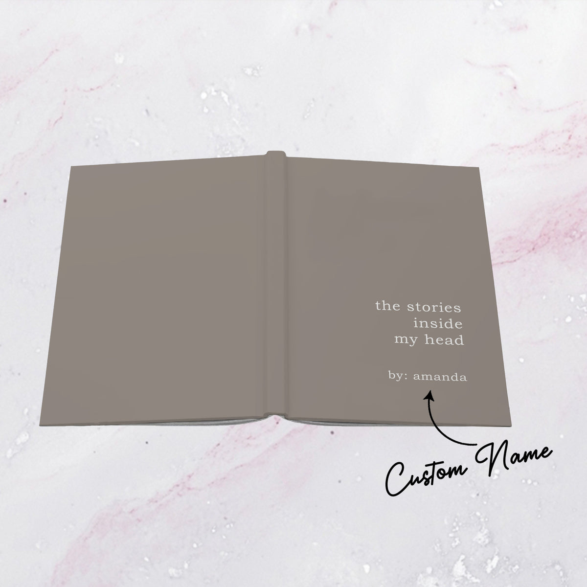 Journal personnalisé « Les histoires dans ma tête »