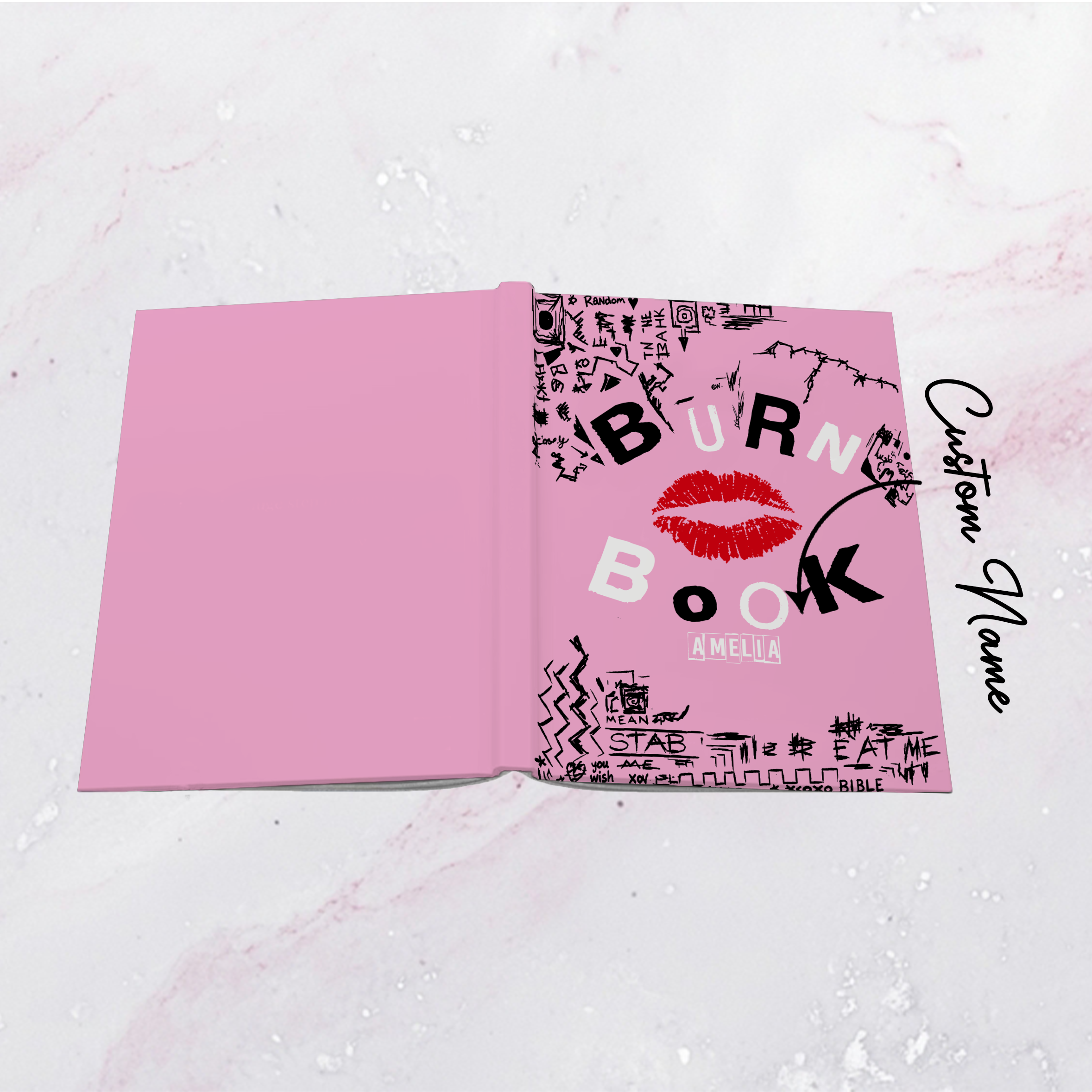 Personalized Burn Book Journal