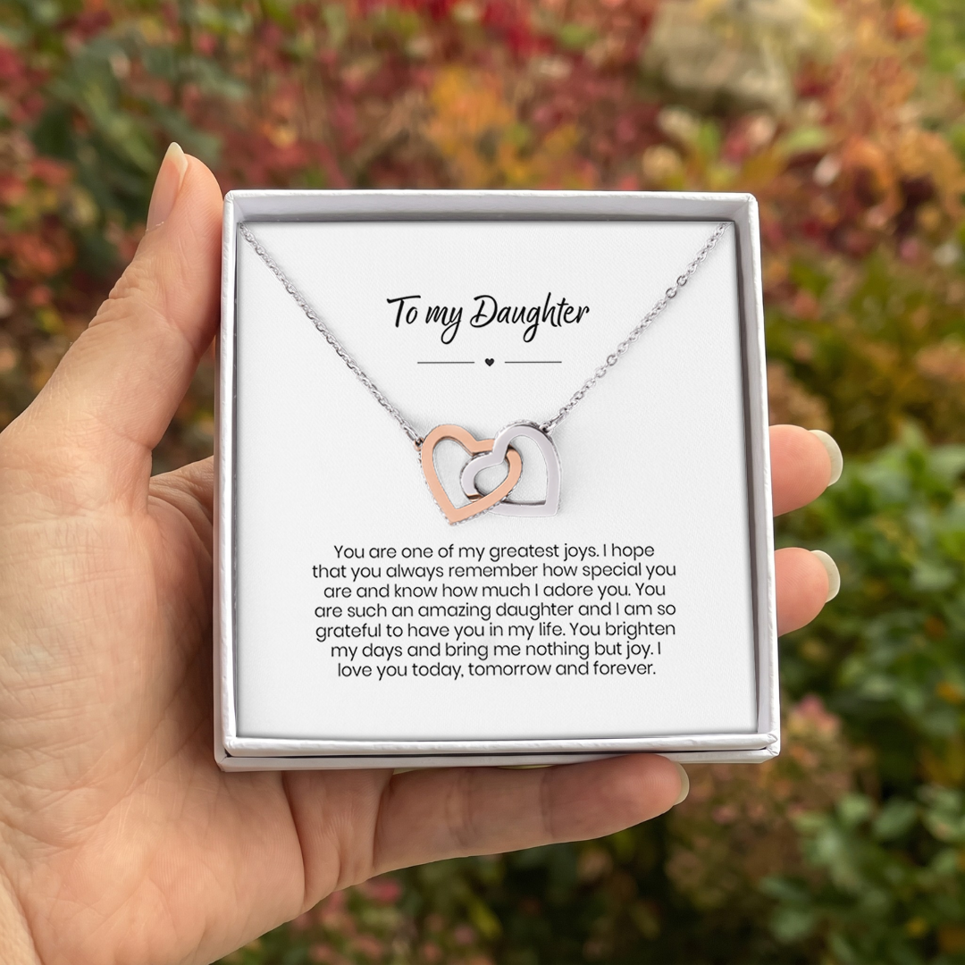 To My Daughter Necklace
