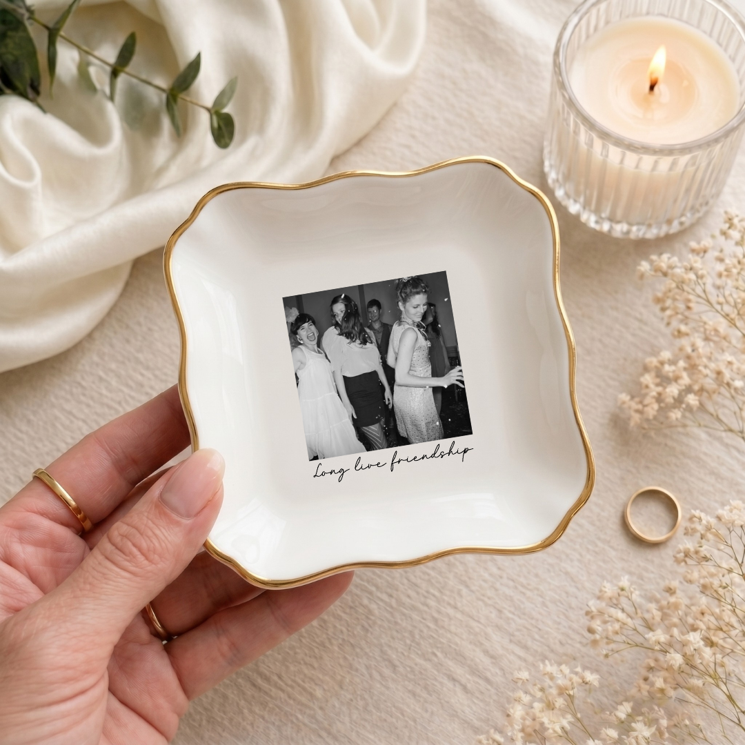 Personalised Photo Ring Dish