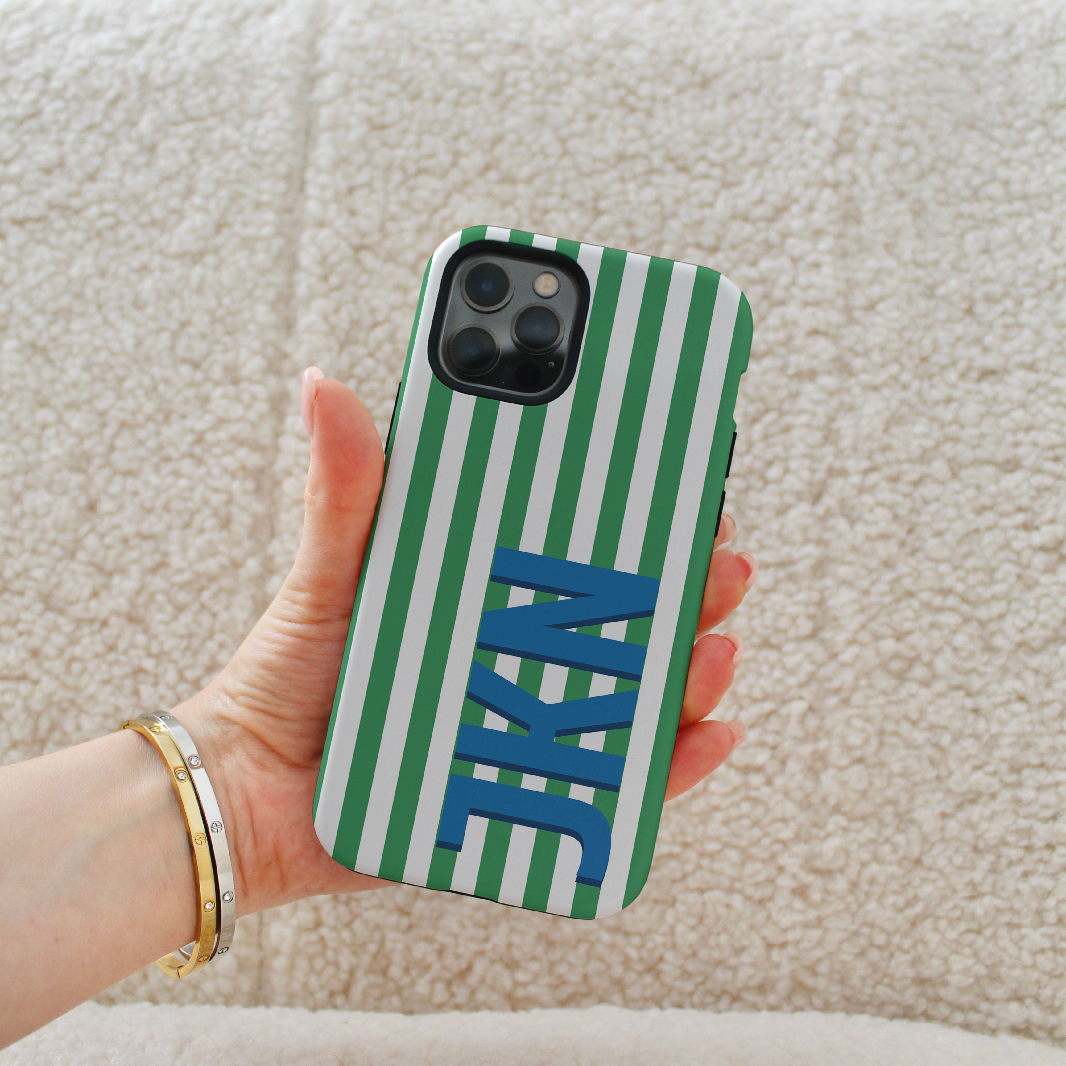 Custom Monogram Initials Phone Case