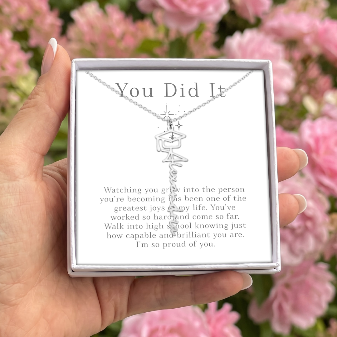 Personalized 8th Grade Graduate Jewelry