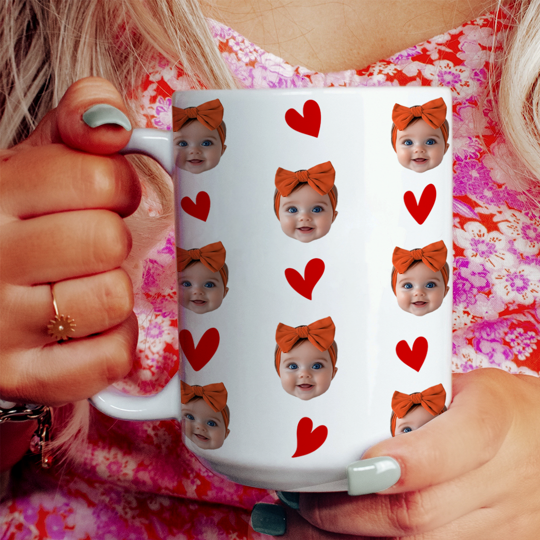 Personalized Baby Face Mug