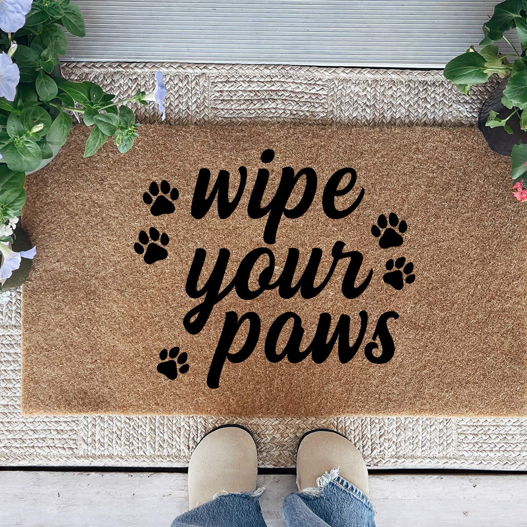 Wipe Your Paws Doormat