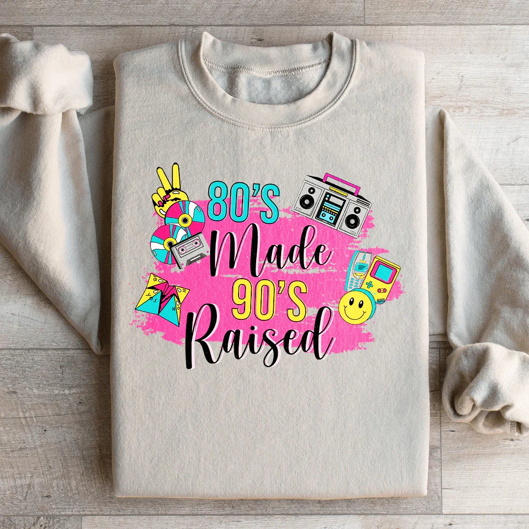 80's Made 90's Raised Sweatshirt Sand / S Peachy Sunday T-Shirt