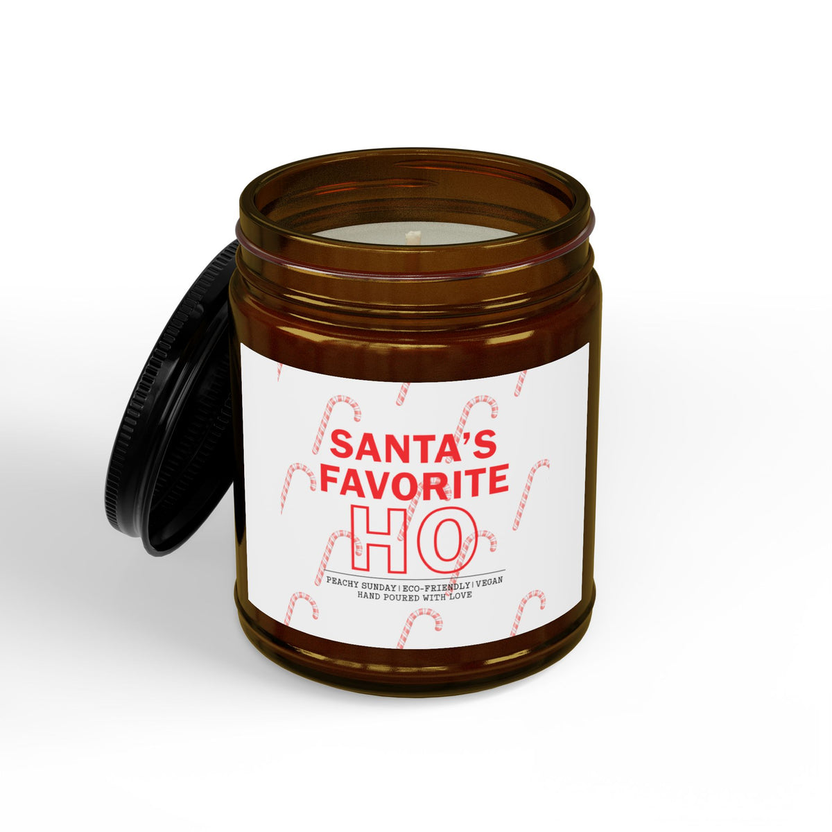 Santa's Favorite Ho Candle