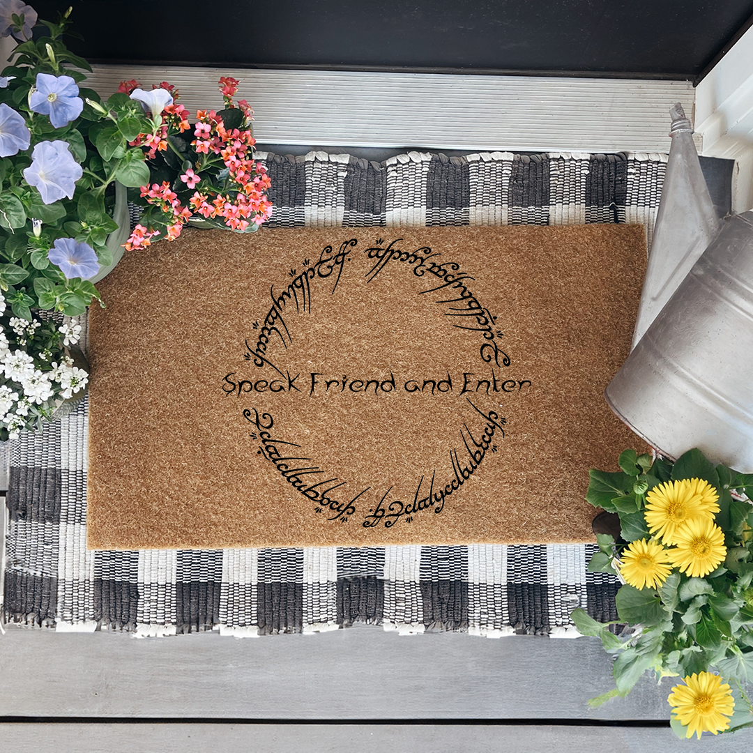 Speak Friend And Enter Doormat