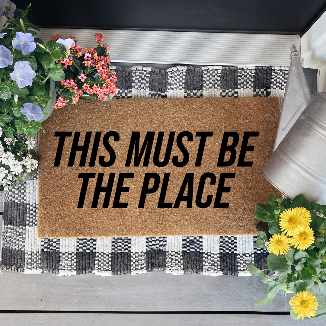 This Must Be The Place Doormat