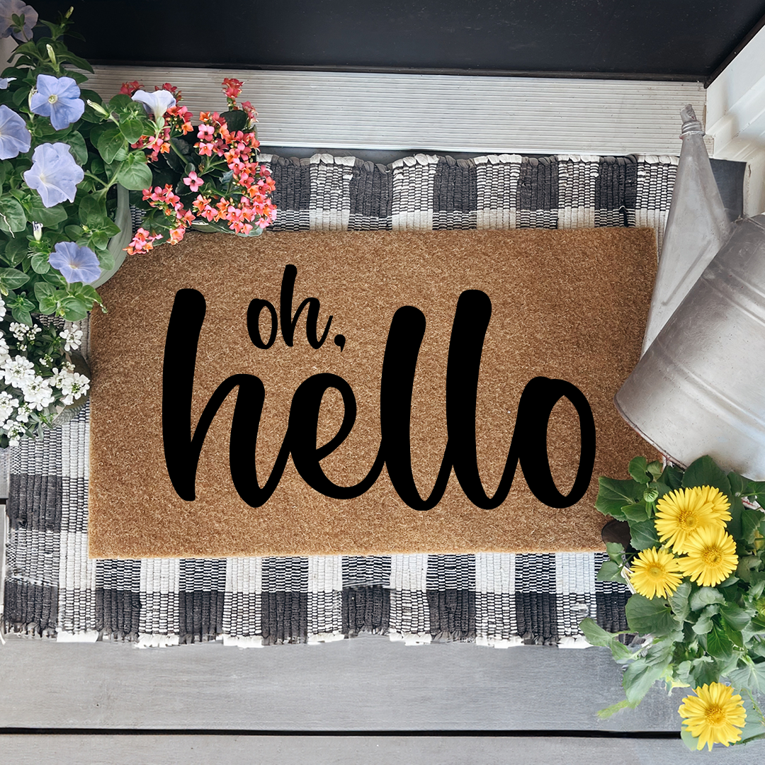 Oh Hello Doormat
