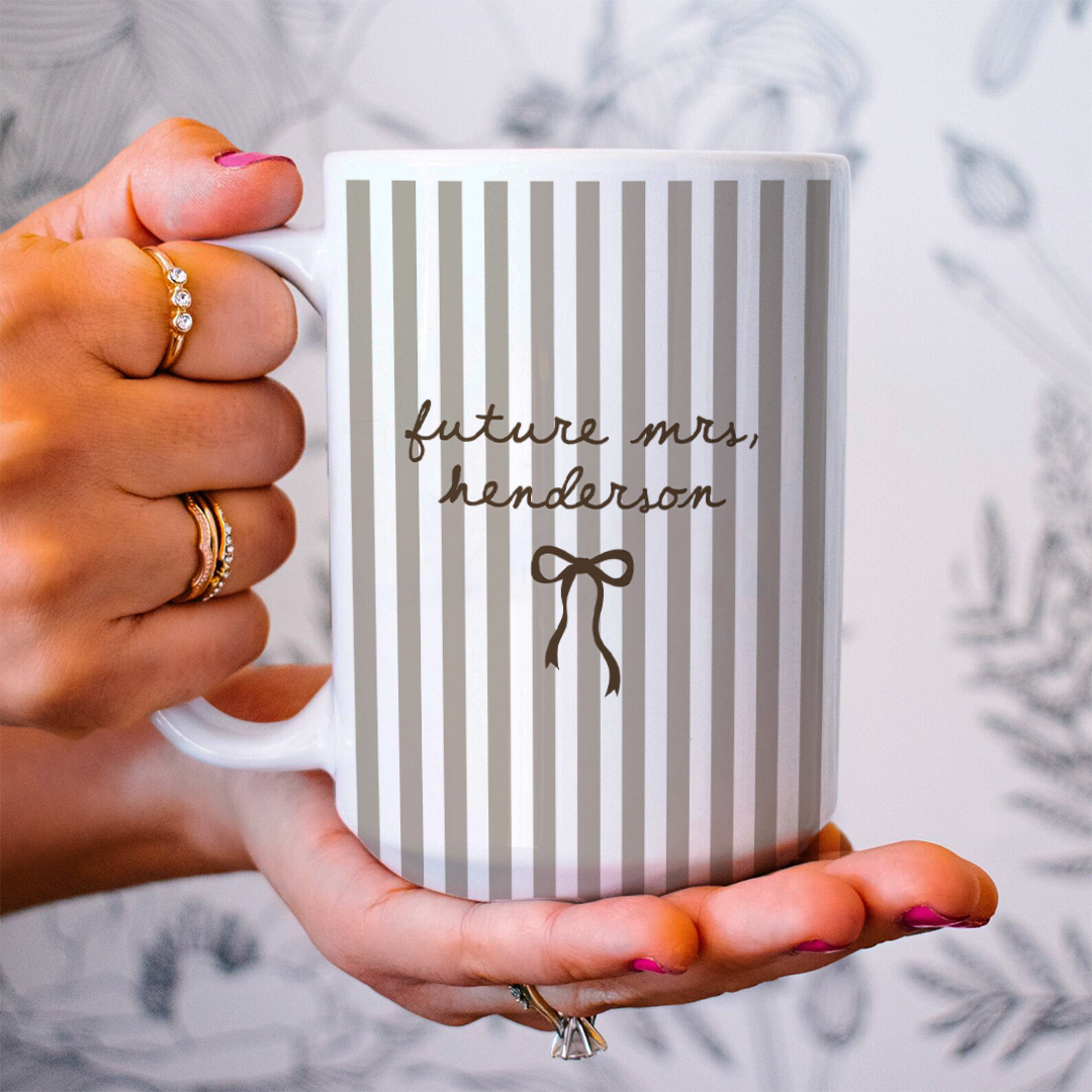 Personalized Future Mrs Mug