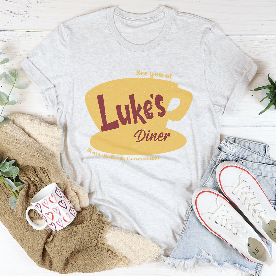 See You At Luke's Diner Stars Hollow Connecticut Tee