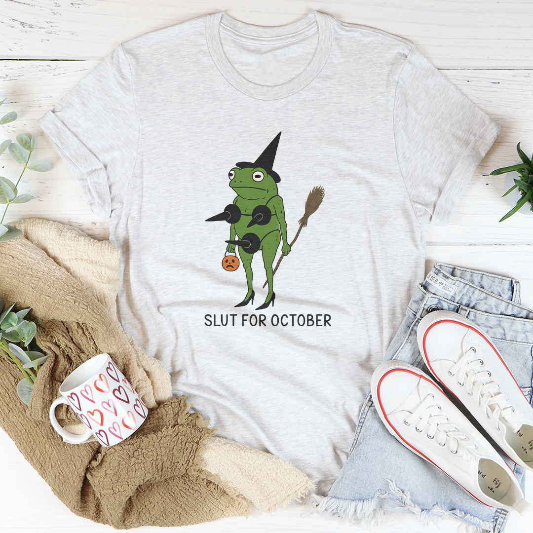 Funny Witch Frog Tee