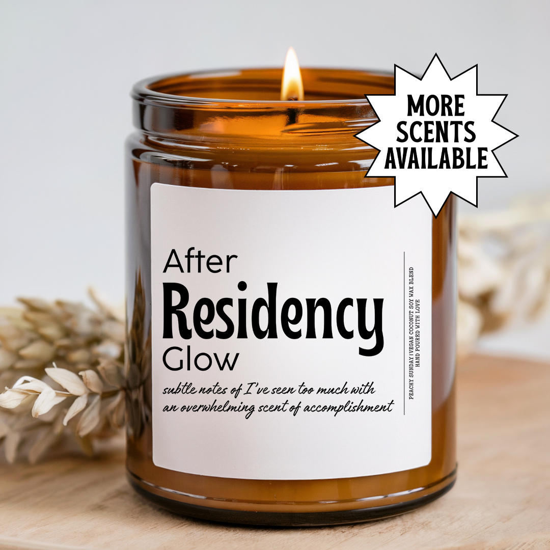 After Residency Glow Candle