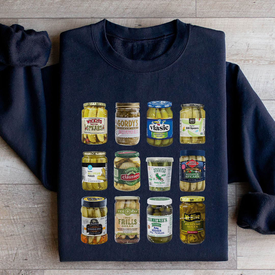 Vintage Canned Pickles Sweatshirt