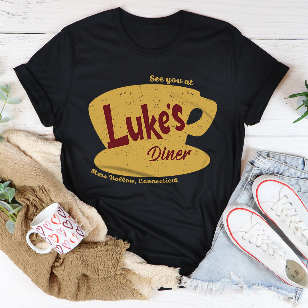 See You At Luke's Diner Stars Hollow Connecticut Tee