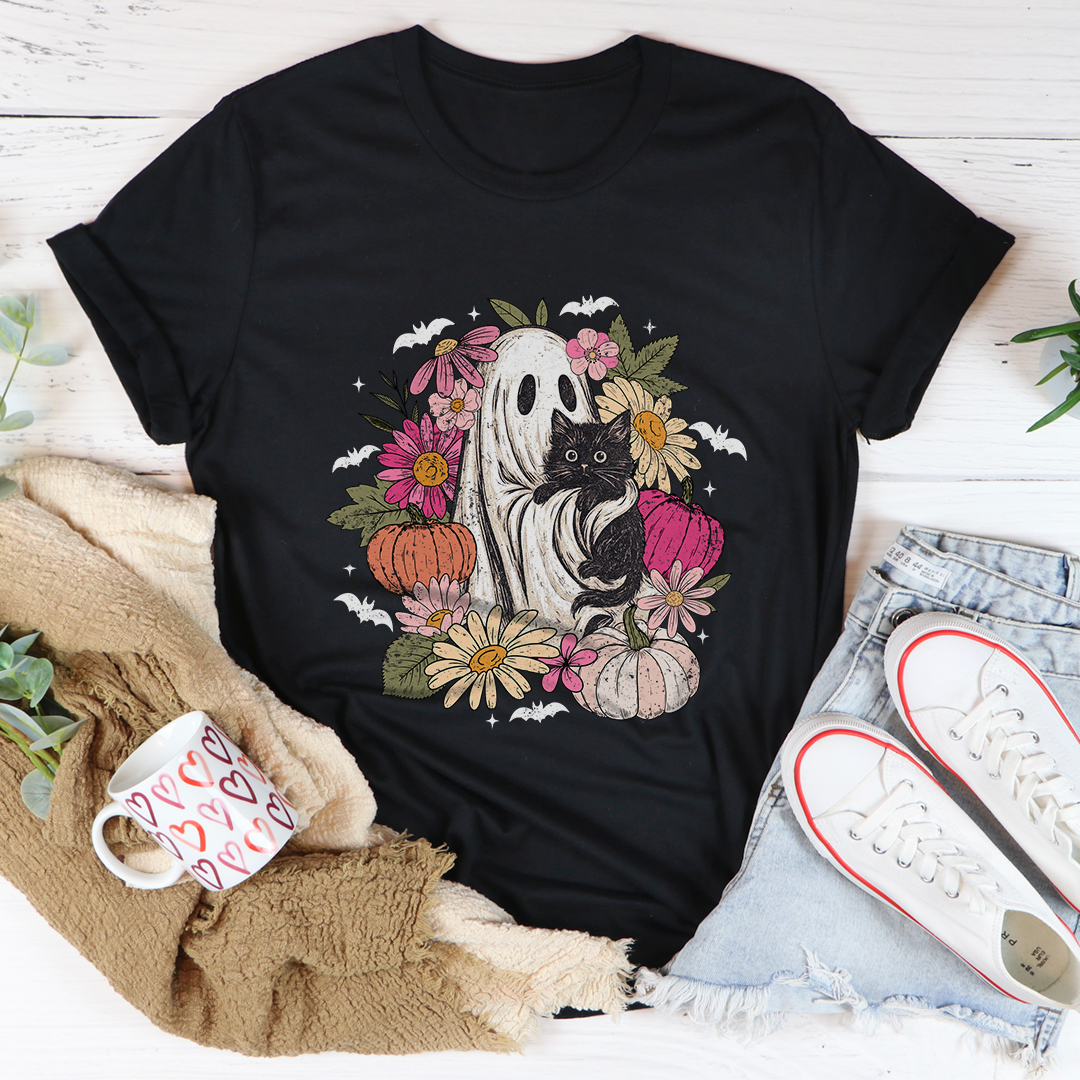 Ghost Black Cat Tee