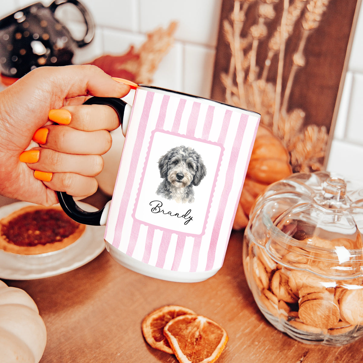 Taza personalizada con foto de perro o gato