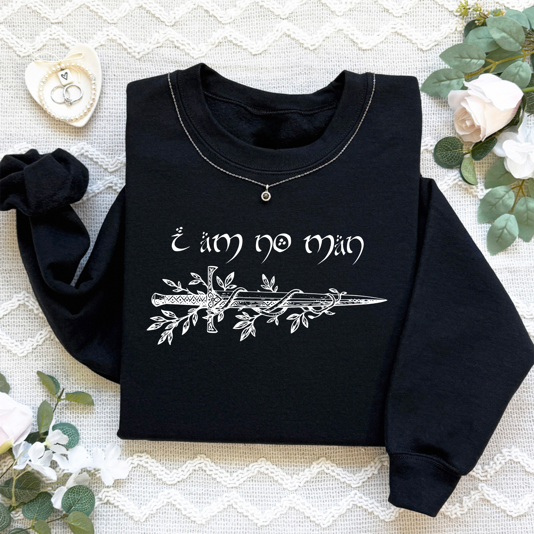 I Am No Man Sweatshirt