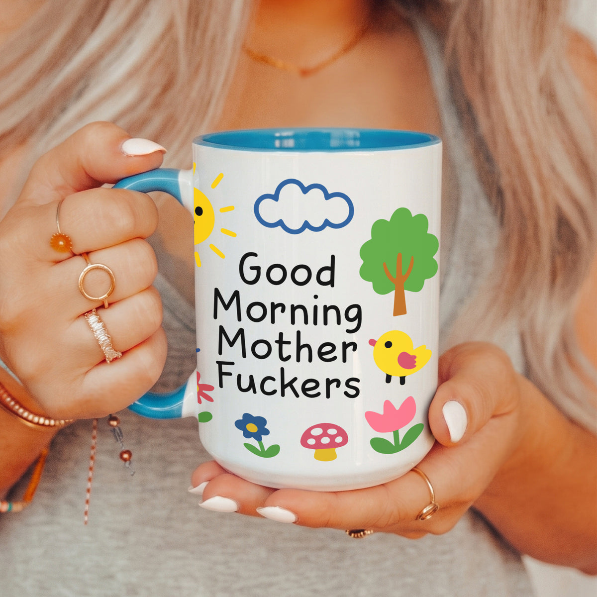 Taza «Buenos días, cabr_nes»