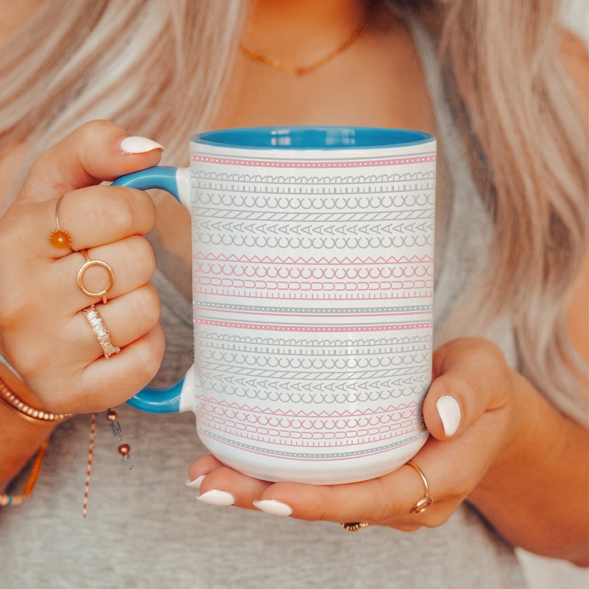 F_ck Cancer-Tasse mit versteckter Botschaft