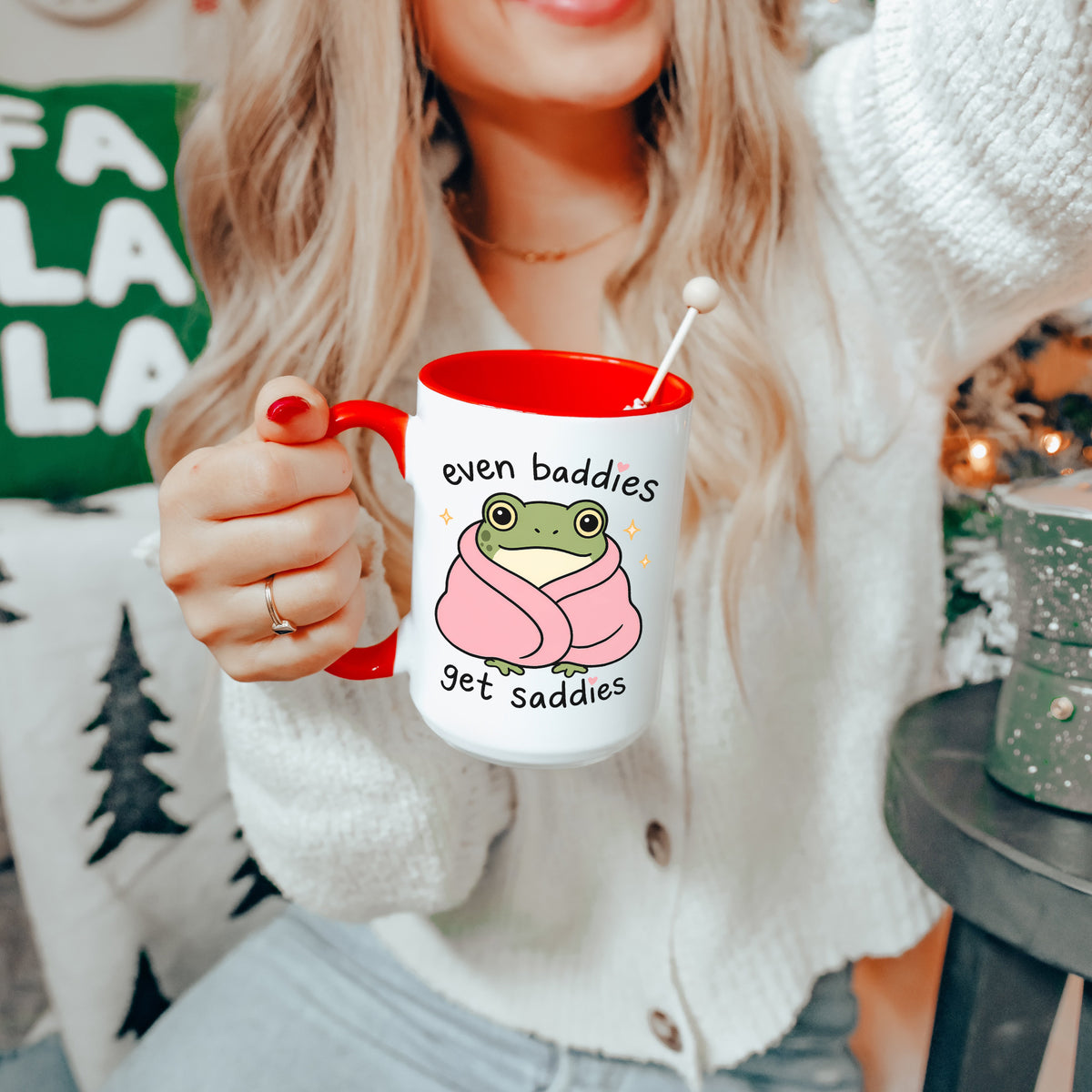 Tasse „Auch Bad Girls werden mal traurig“