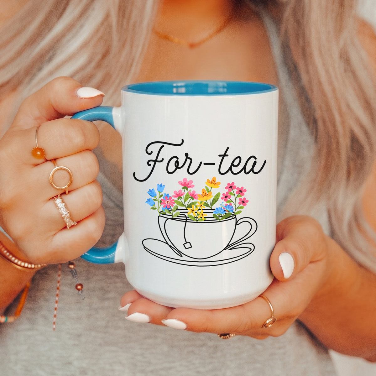 Vier-Tee-Tasse zum 40. Geburtstag