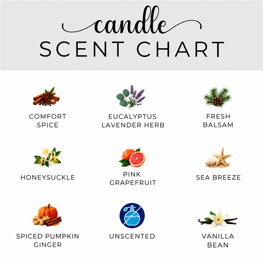 Bougie cadeau personnalisée en cire de soja pour soutenir les patients et survivants du cancer – message d’encouragement