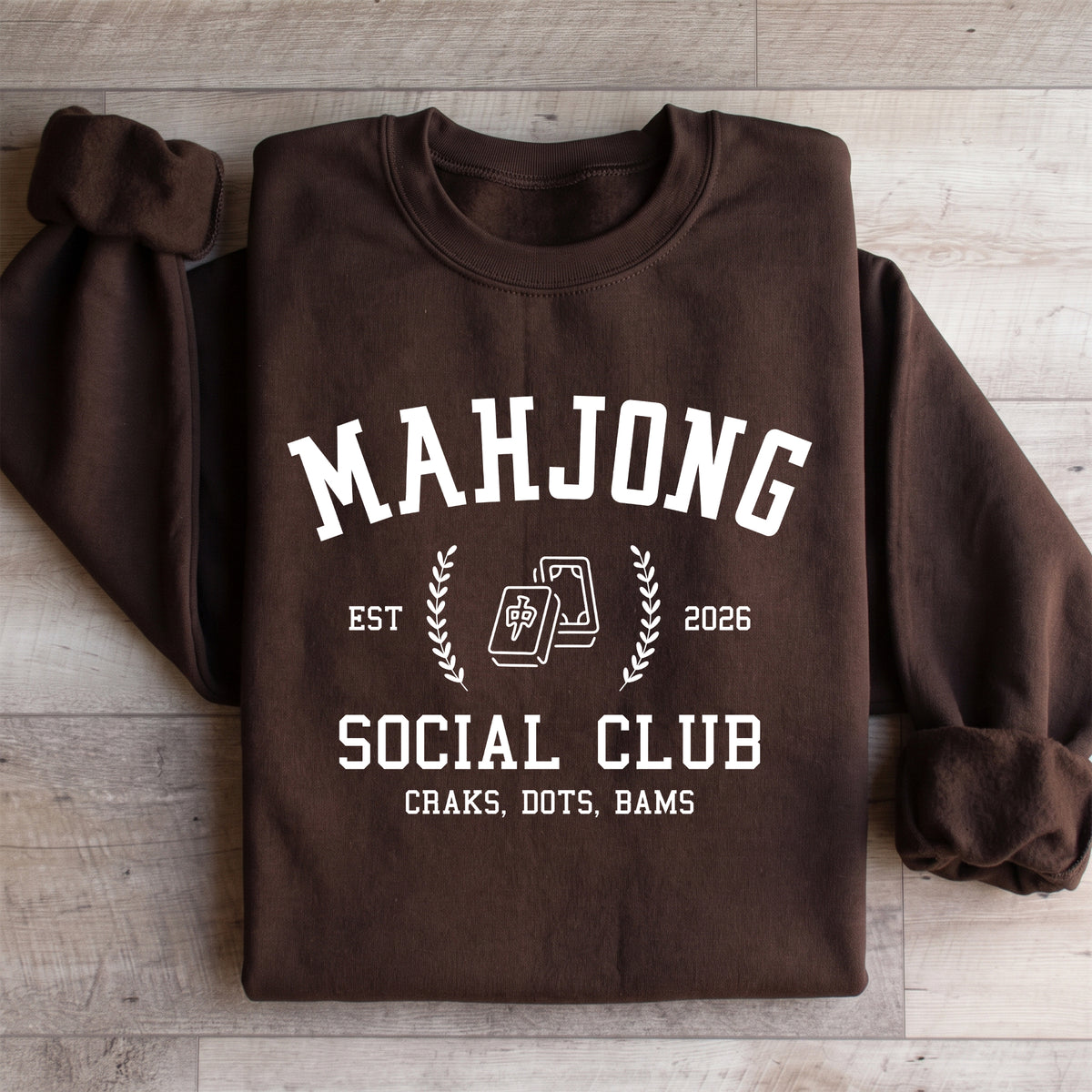 Mahjong Social Club-Sweatshirt
