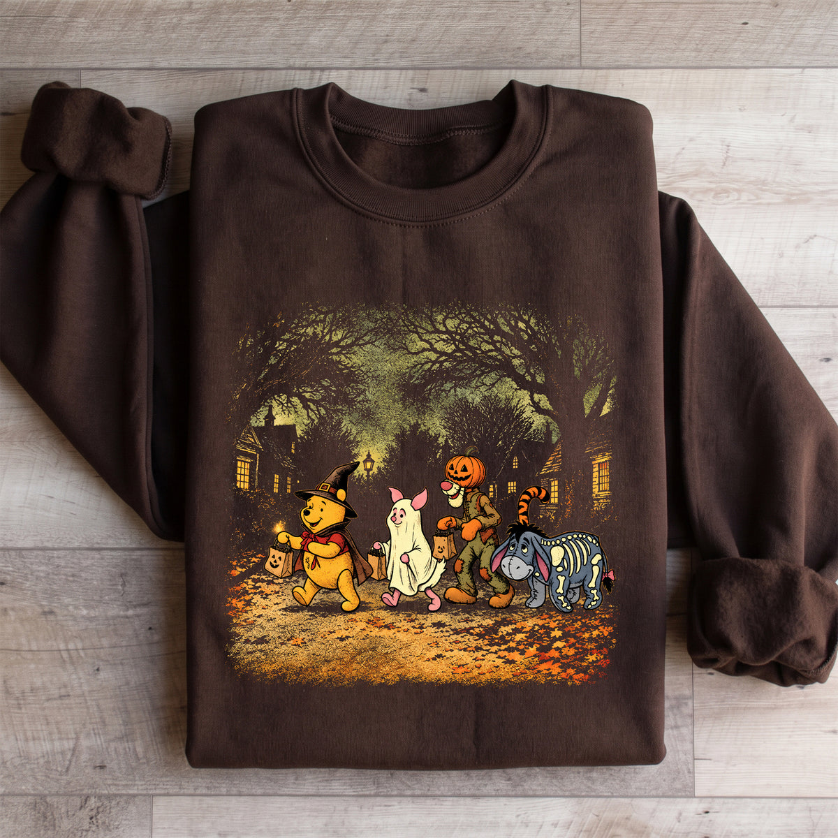 Sudadera vintage de Winnie the Pooh para Halloween