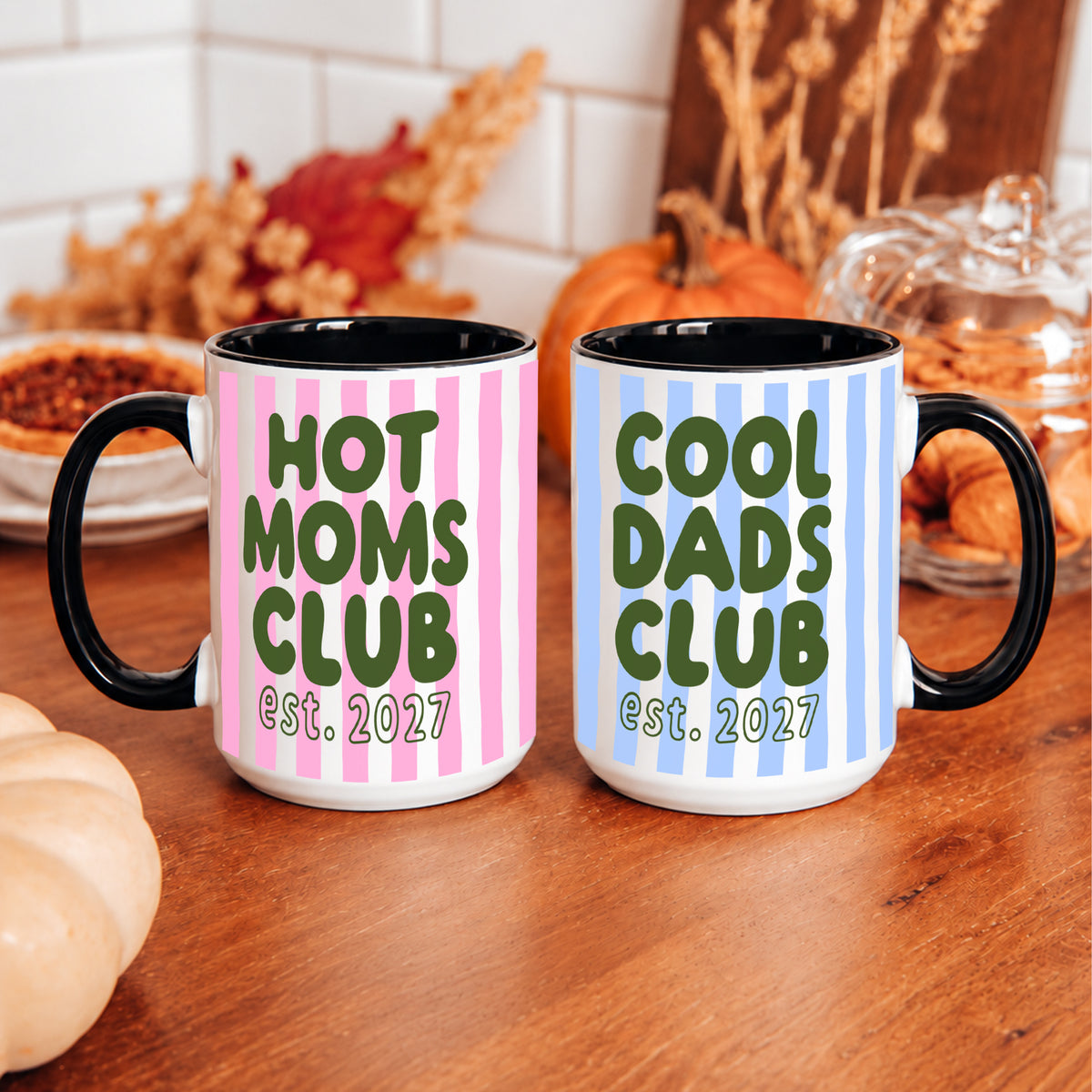Personalized Cool Dads Club Mug with Year